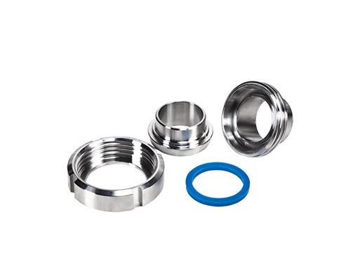 SS 304L UNION SMS CNC ELECTRO POLISHED