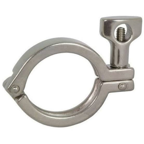 304 TRI CLOVER CLAMP [POLISHED]