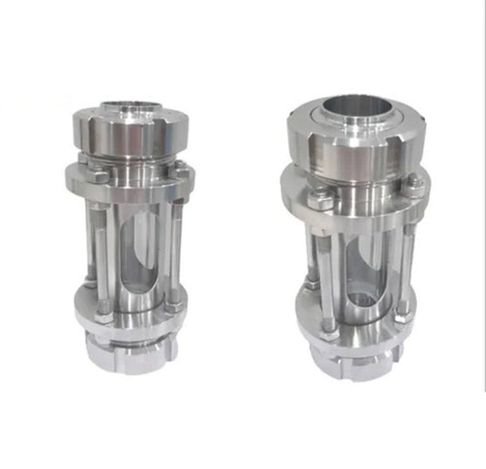 304L TC END SIGHT GLASS WITH GAURD ELECTRO POLISHED