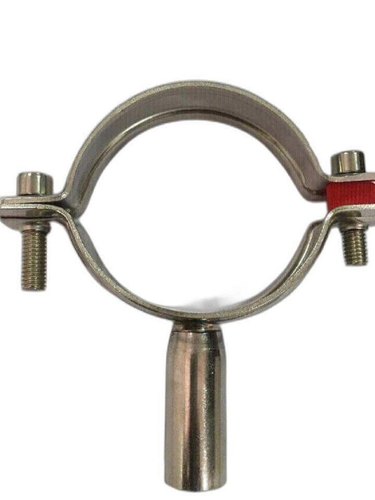 SS 304 PIPE HOLDING CLAMP ELECTRO POLISH